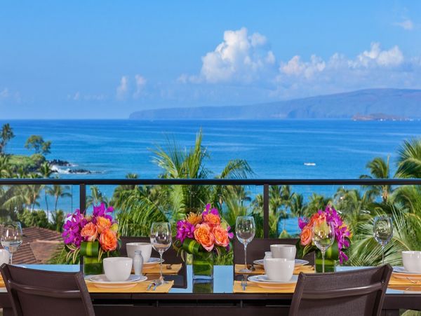 Oceanview Wailea Vacation Villa Three Bedrooms Plus Den