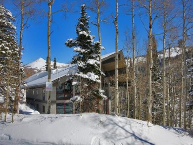 Ski in ski out home with mountain view in Brighton, Utah