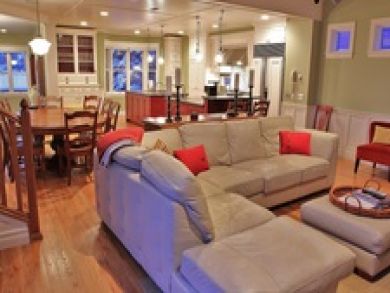 Open floor plan