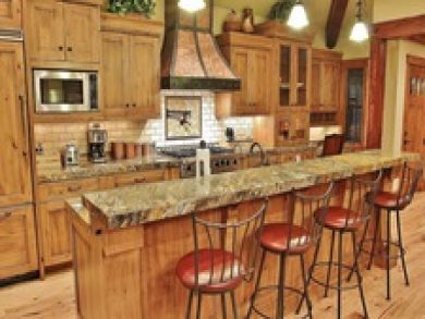 Gourmet kitchen with granite counter tops Gourmet kitchen with granite counter tops