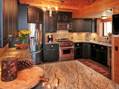 Gourmet kitchen
