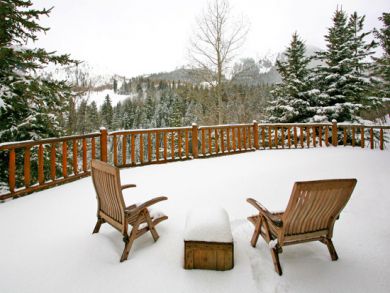 Wonderful view from deck
