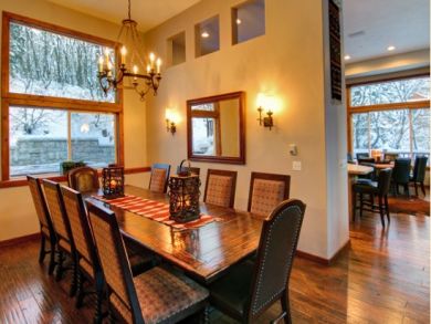 Formal dining room for ten