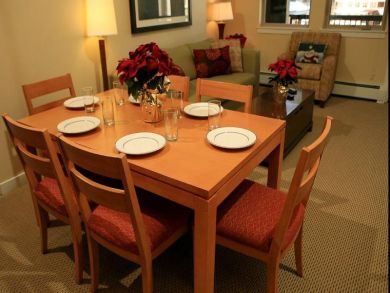 Dining table for six