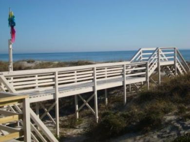 Boardwalk to beach Boardwalk to beach