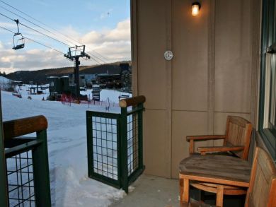 Ski-in/Ski-out back porch