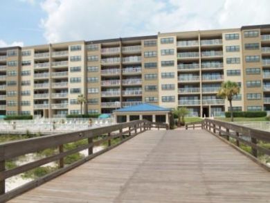 Rear view of condo