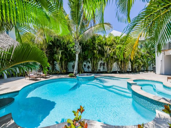 Anna Maria Main House & Guest House with Pool Bay Beach Across the Street