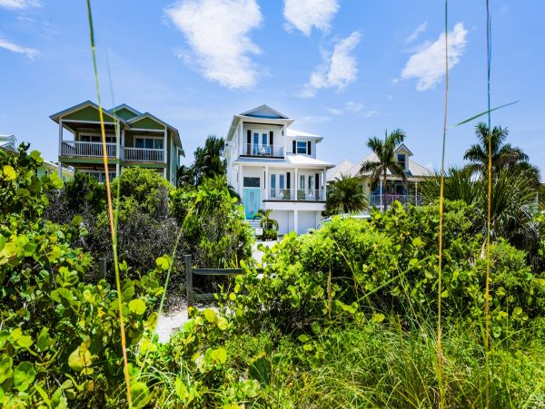 Anna Maria Main House & Guest House with Pool Bay Beach Across the Street