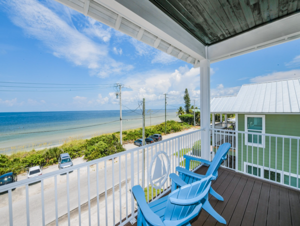 Anna Maria Main House & Guest House with Pool Bay Beach Across the Street