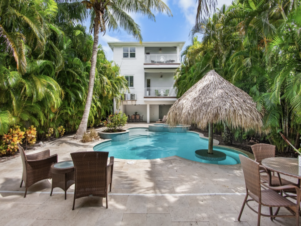 Anna Maria Main House & Guest House with Pool Bay Beach Across the Street