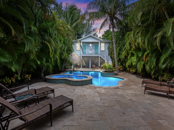 Anna Maria Main House & Guest House with Pool Bay Beach Across the Street