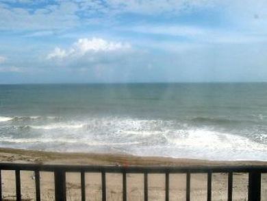 Ocean view from balcony