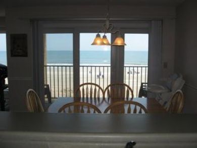 Dining area with ocean view