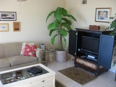 Living room with TV