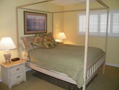 Master bedroom with king bed