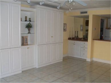 Studio with two murphy beds