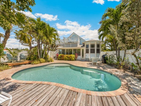 Anna Maria Island Canal Front 2 Bedroom Vacation Home Rental
