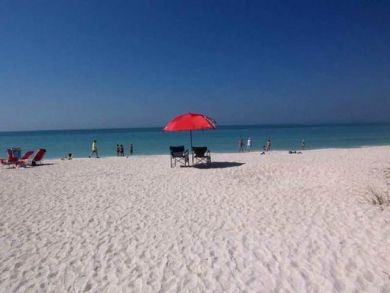 Sandy beach