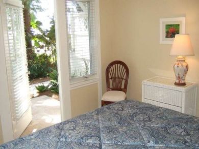 Bedroom open to porch