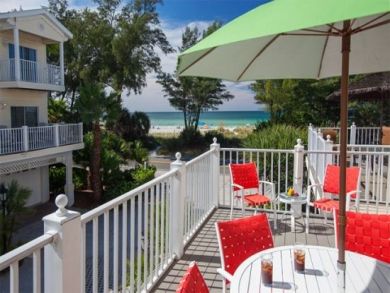 Gulf view townhome for rent in Bradenton Beach, Florida