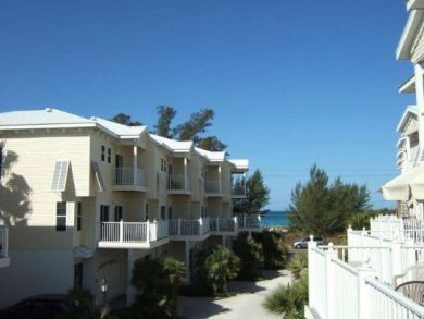 Beach across the street townhome for rent in Bradenton Beach, Florida