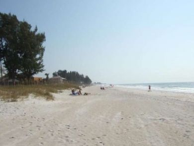 Sandy beach