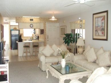 Open plan living space
