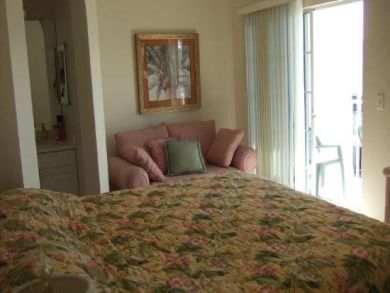 Master bedroom with king bed