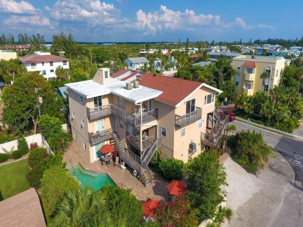 Anna Maria Island 2 Bedroom Vacation Rental Gulf Views &Pool