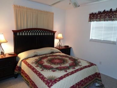 Master Bedroom has Queen Bed