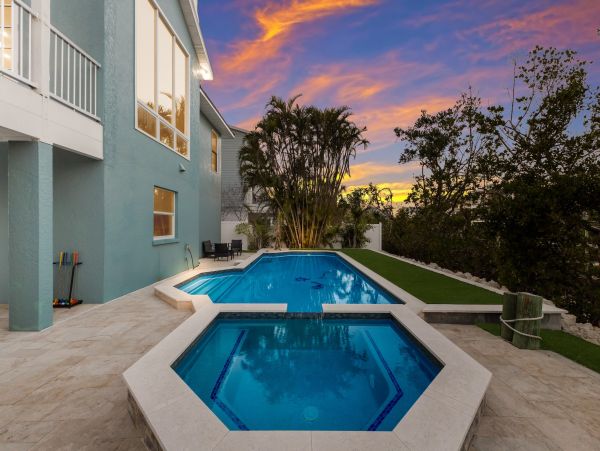 Luxury Canal-Front Vacation Rental Home on Anna Maria with Private Pool