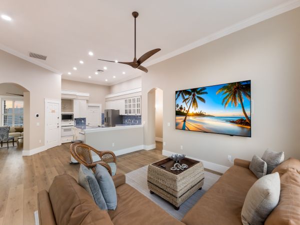 Luxury Canal-Front Vacation Rental Home on Anna Maria with Private Pool