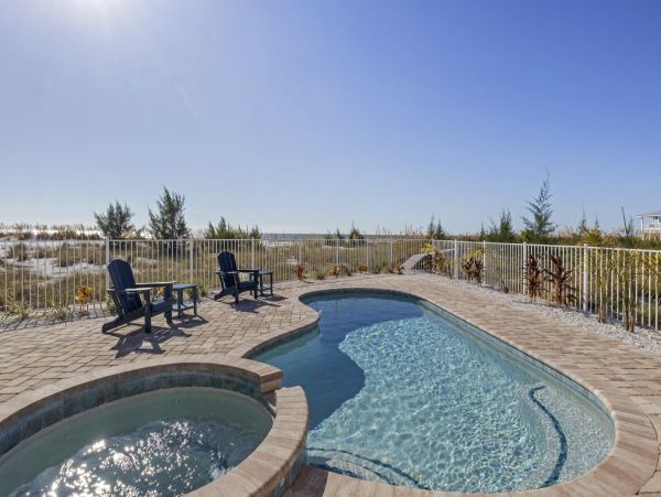 Four Bedroom Beach House Rental Anna Maria Island Pool & Spa