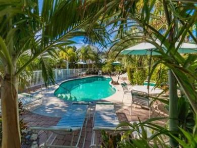 A Tropical Retreat Three Houses Back From the Beach