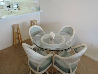 Dining table seats four Dining table seats four