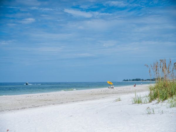 Ground Level Beachfront Pool Home on Anna Maria Island