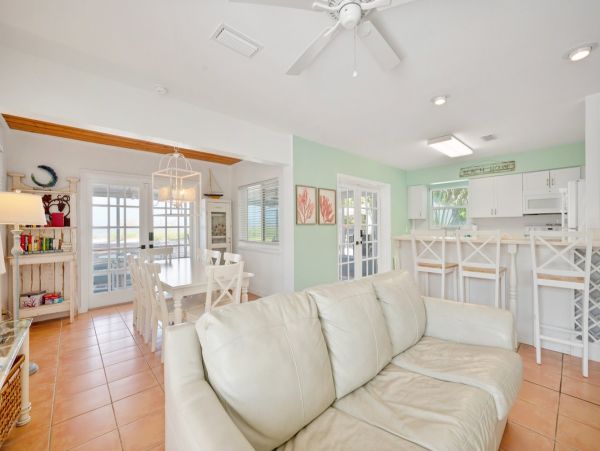 Ground Level Beachfront Pool Home on Anna Maria Island