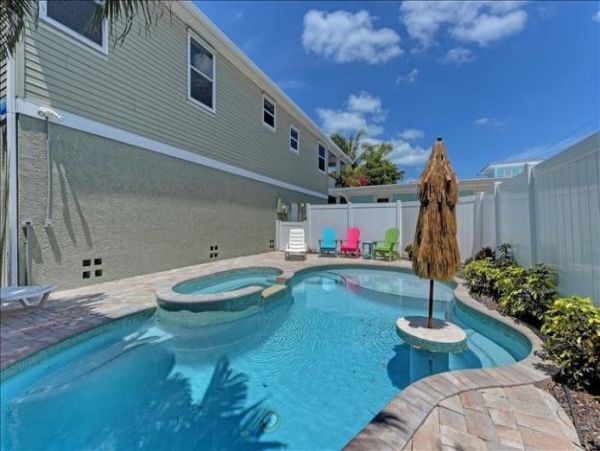 Luxury Three Bedroom Holmes Beach Vacation Pool Home