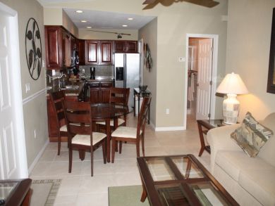 Open plan living space