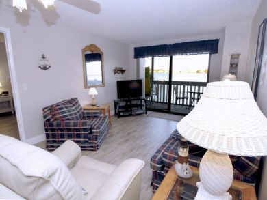 Bay view living area