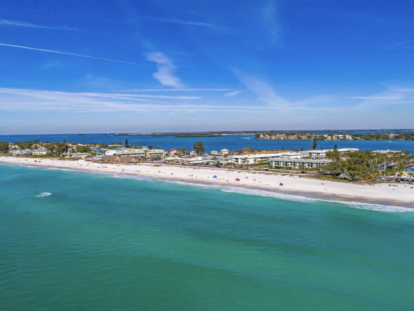 Bradenton Beach Two Bedroom Condo with Bay Views