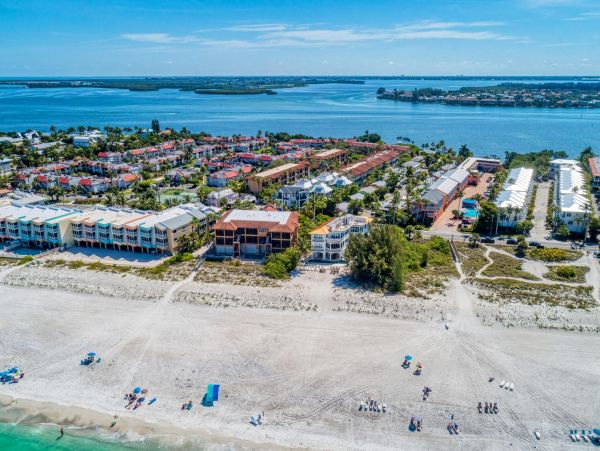 Bradenton Beach Two Bedroom Condo with Bay Views