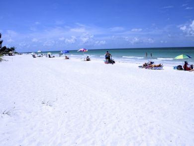 Sandy beach