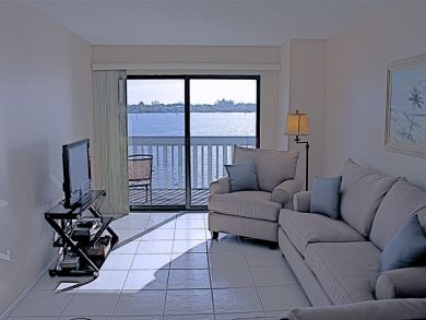 Living room open to balcony