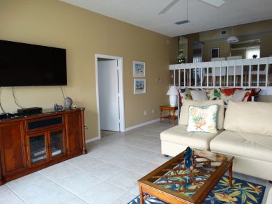 Living Room with Flat Screen TV