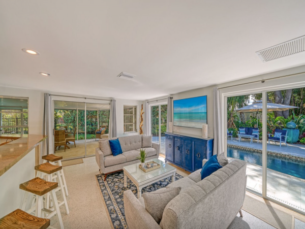 Siesta Key Vacation Pool Home Four Bedroom