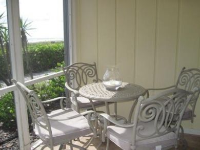 Screened lanai