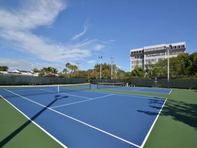 Tennis courts