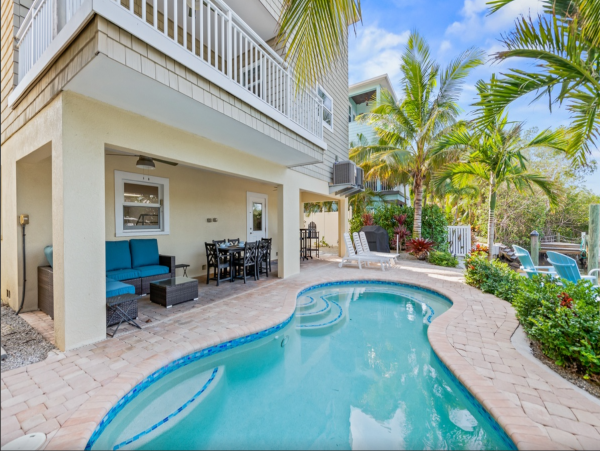 Anna Maria Vacation Rental Home with Pool and Boat Dock
